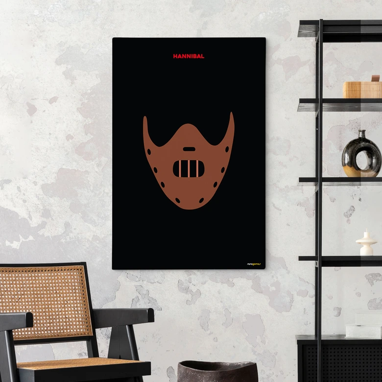 Leinwandbild Inspiriert vom Film "Hannibal" - Gomes 