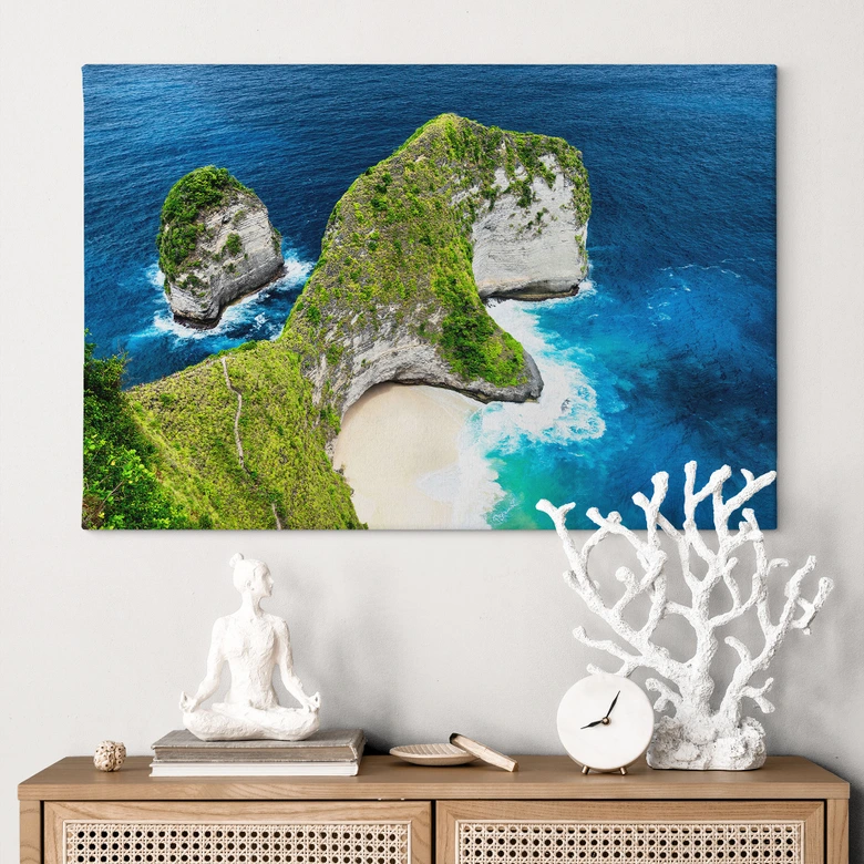 Leinwandbild Felsenküste von Nusa Penida - Hugonnard 