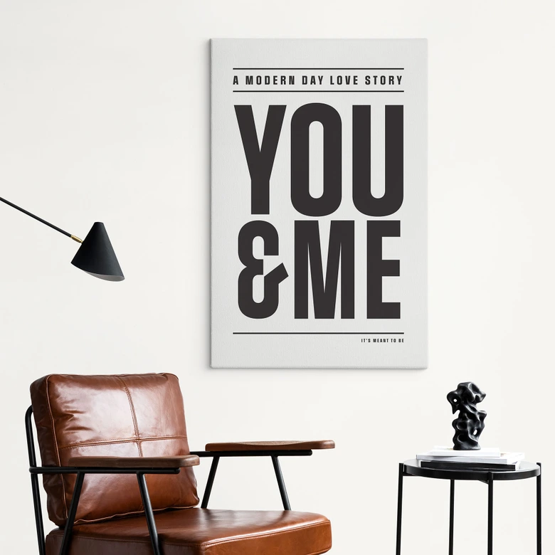 Leinwandbild You and me - Kerr-Dineen 