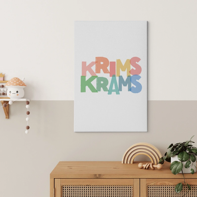Leinwandbild Krimskrams 