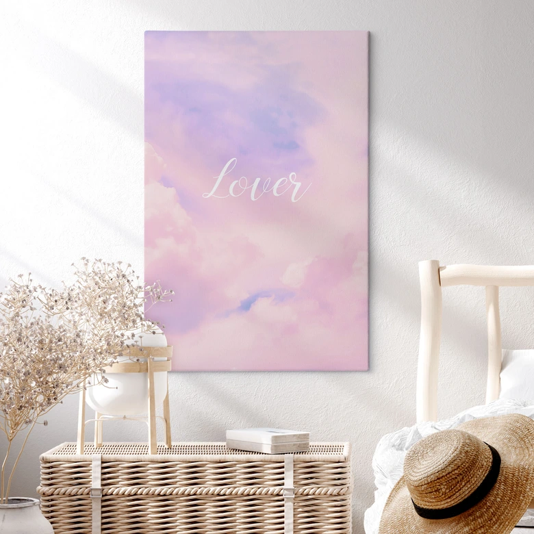 Leinwandbild Lover - inspiriert von Taylor Swift 