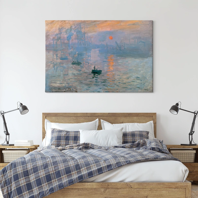 Leinwandbild Monet - Impression 