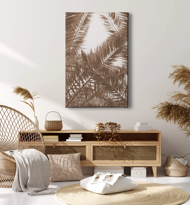Phoenix palm canvas bild 