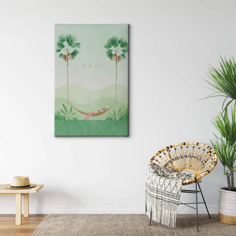 Leinwandbild Rivers - Bali 