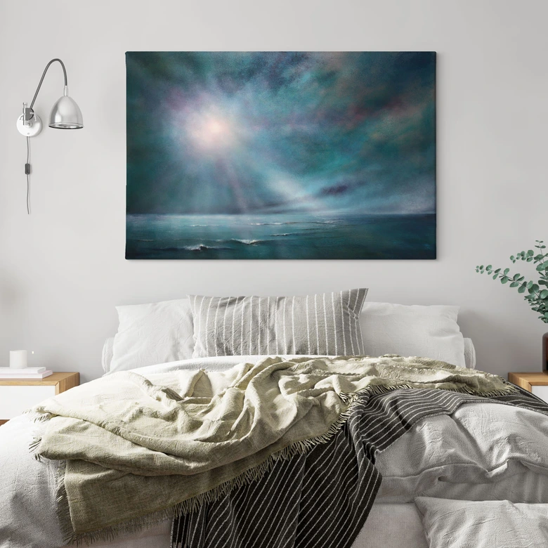 Lienzo rayo de luz en el cielo - Schmucker 