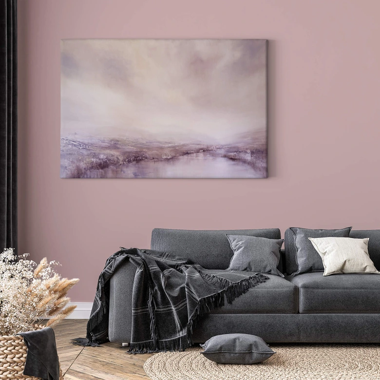Leinwandbild Schmucker - Stille Landschaft 