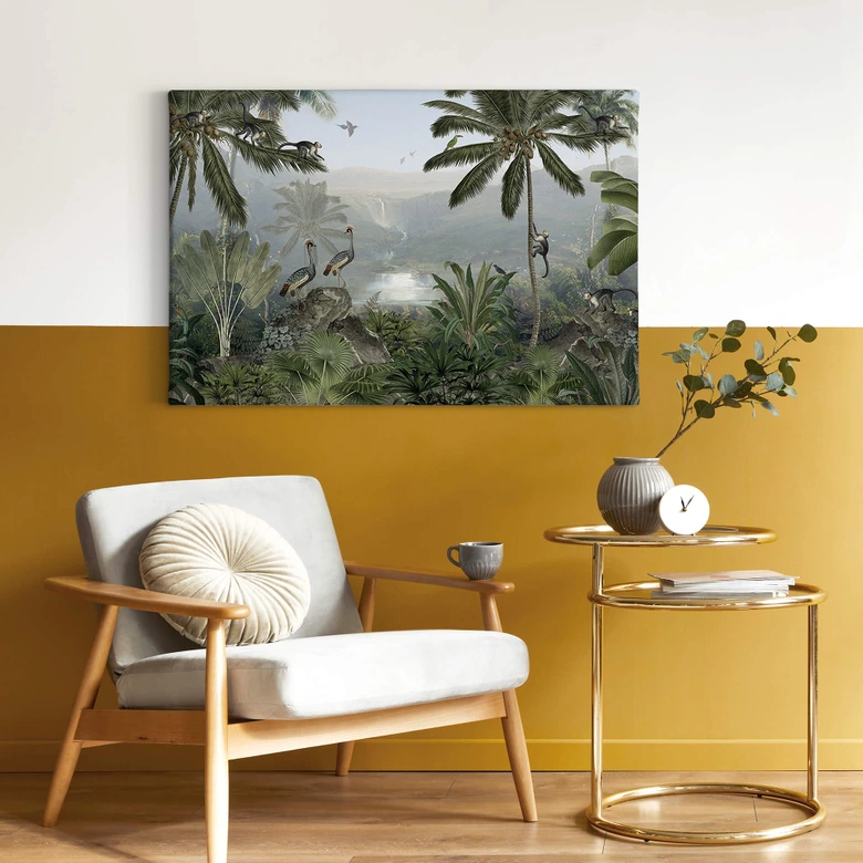 Leinwandbild Sir Edward - Affenreservat 