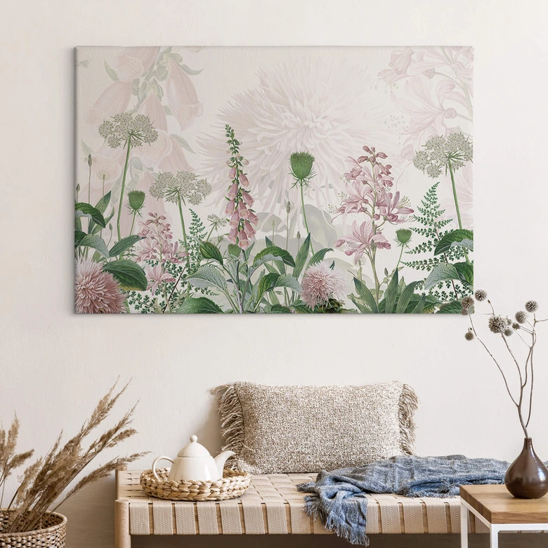 Leinwandbild Sir Edward - Rosa Fingerhut 
