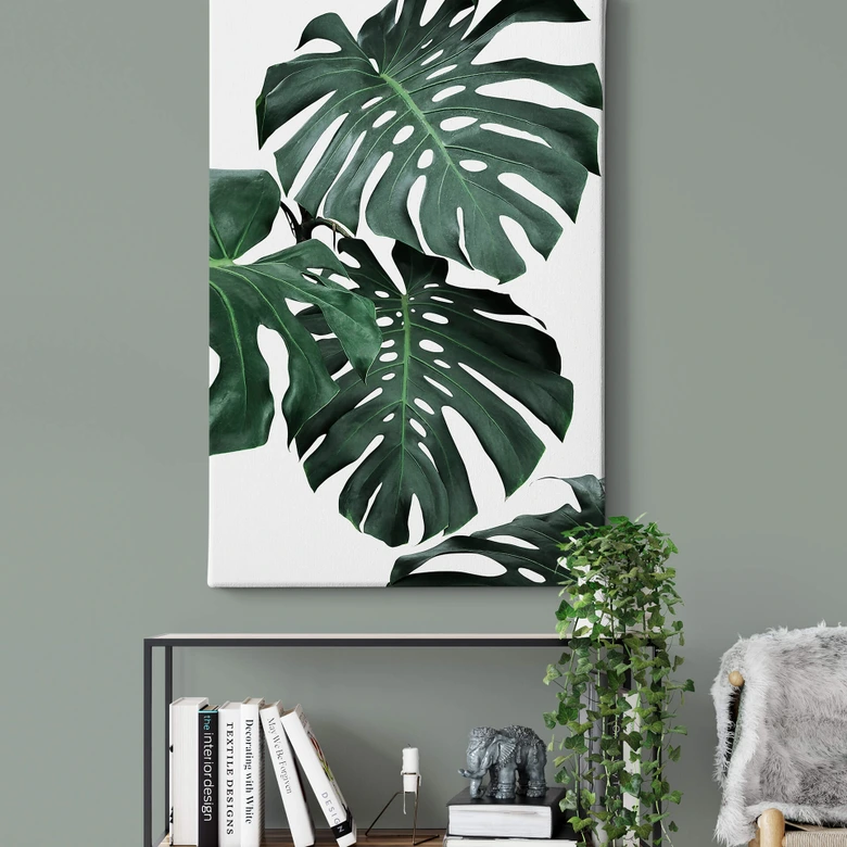 Leinwandbild Sisi & Seb - Monstera 