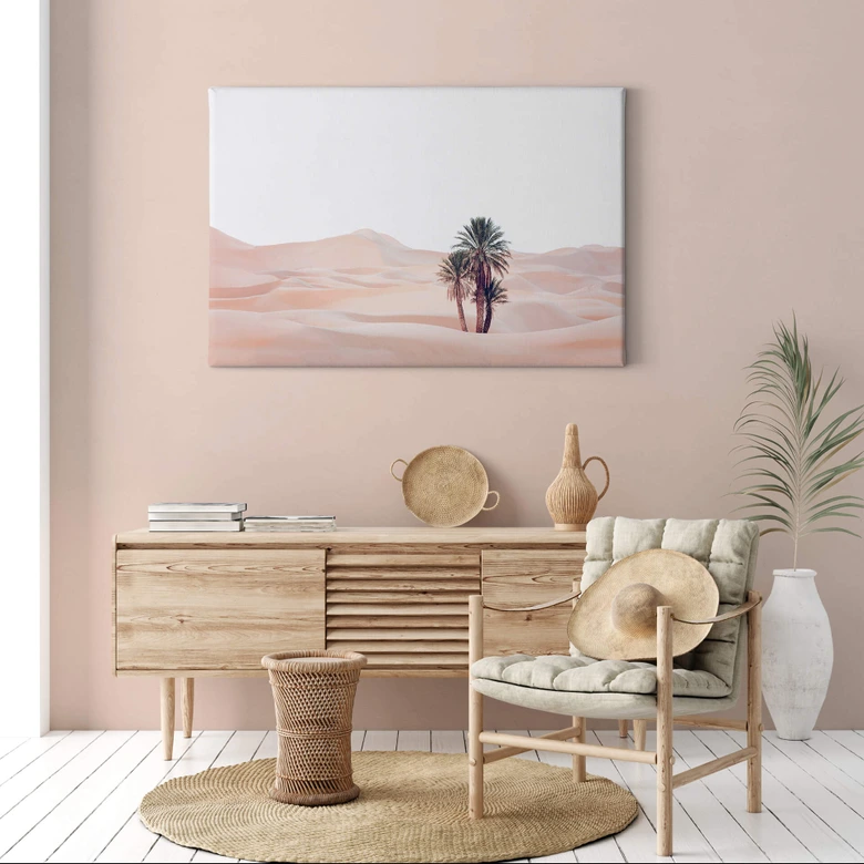 Canvastavla Sisi & Seb - Drömlik öken 