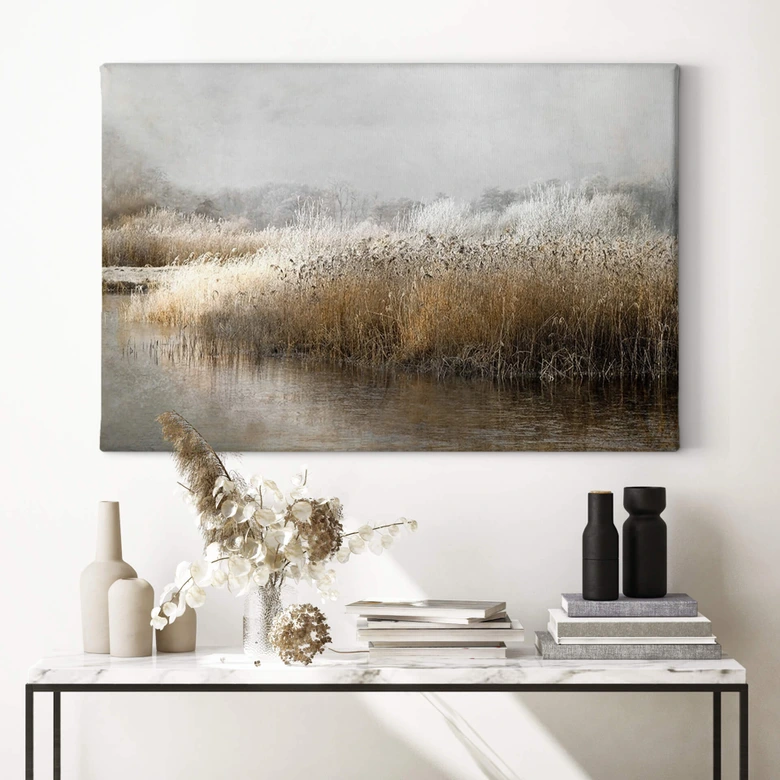 Tableau sur toile Talen - Matin hivernal 