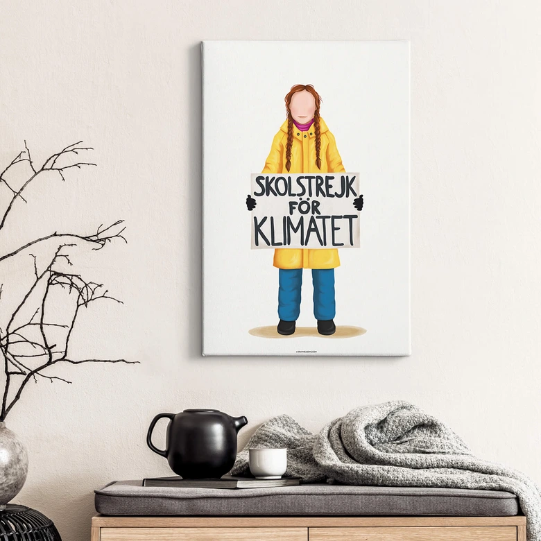 Tableau sur toile Tohmé - Greta 