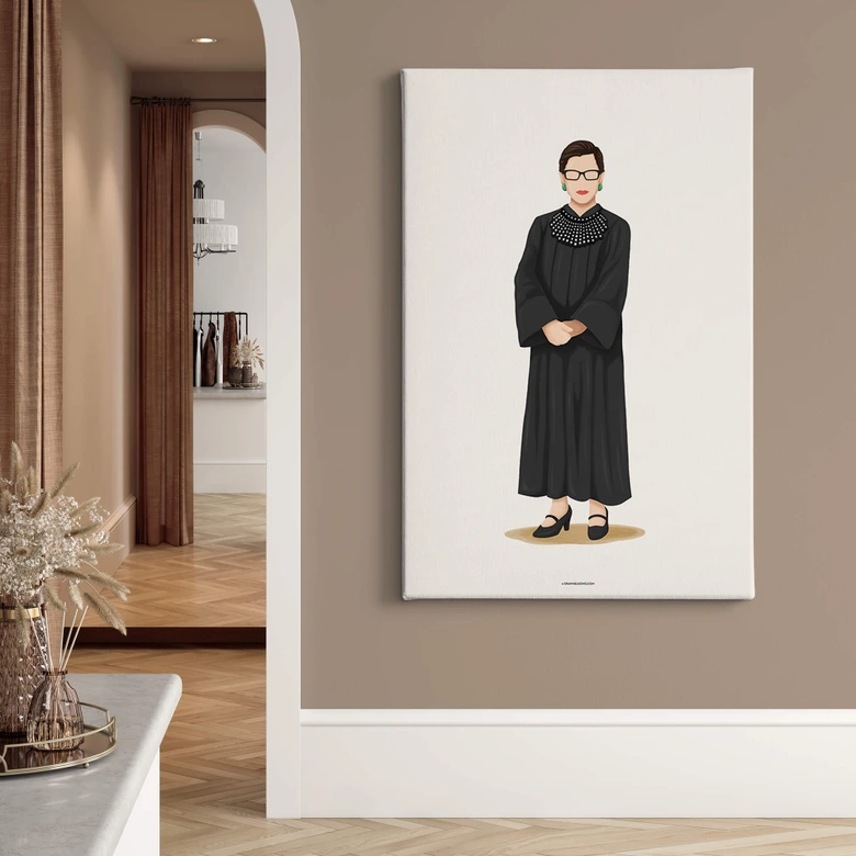 Leinwandbild Tohmé - Ruth Bader Ginsburg 