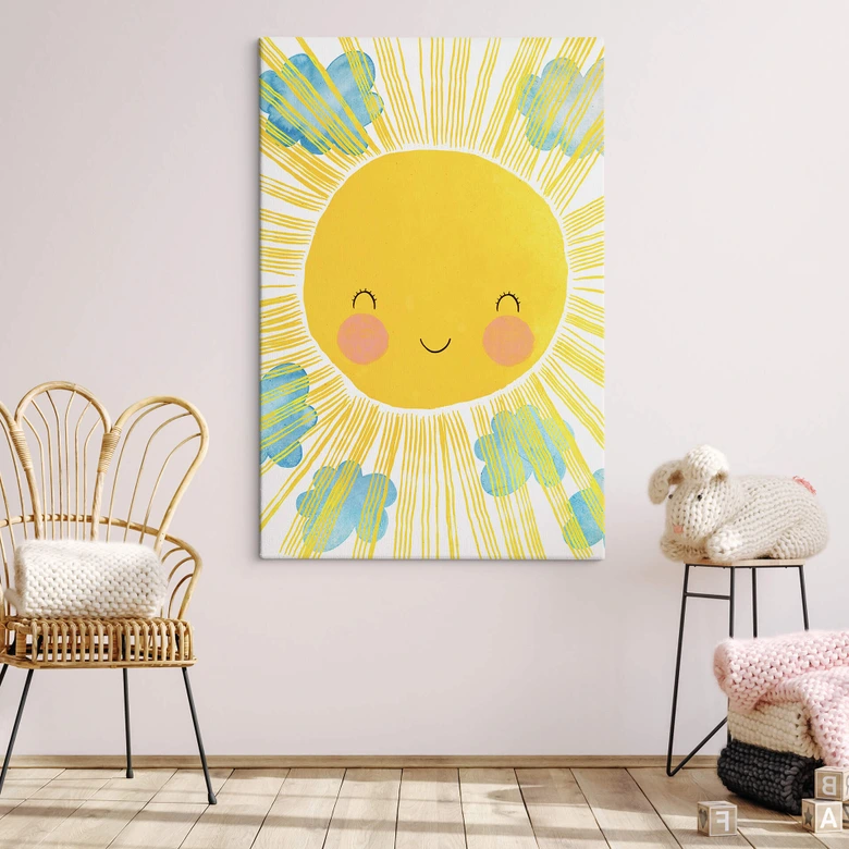 Leinwandbild Treechild - Ein sonniger Tag 