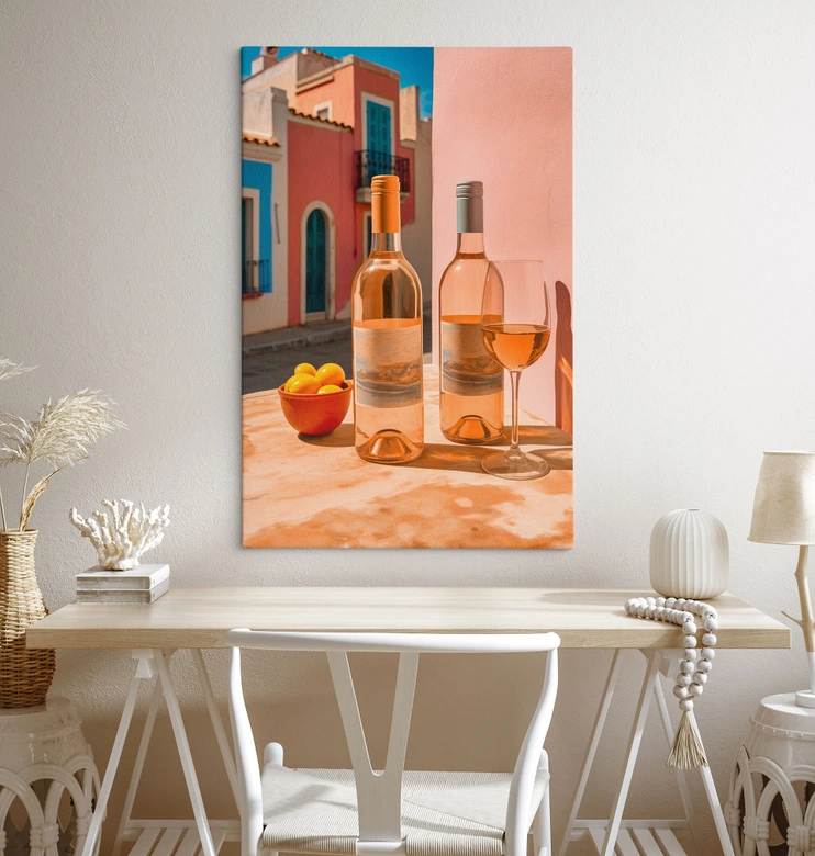 Leinwandbild Frischer Mirabellen-Wein - Treechild 