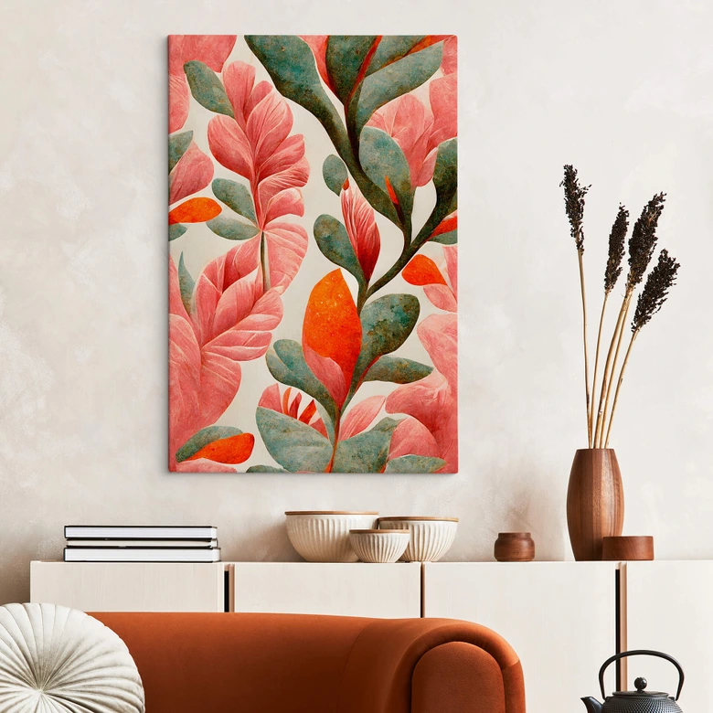 Leinwandbild Treechild - Indische Rose 
