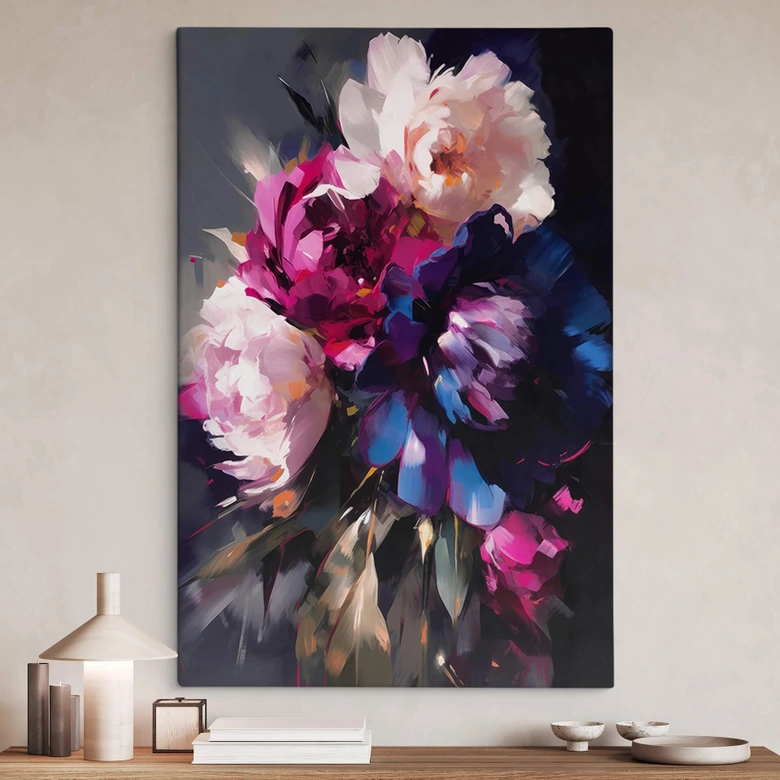 Canvas Treechild - Vintage Flowers 