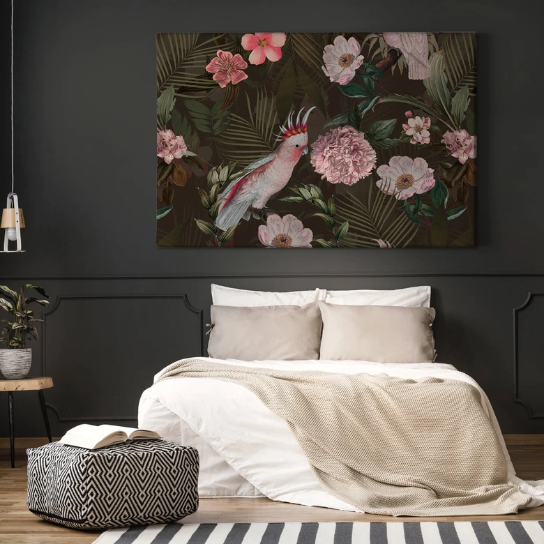 Leinwandbild UN Designs - In den Tropen 