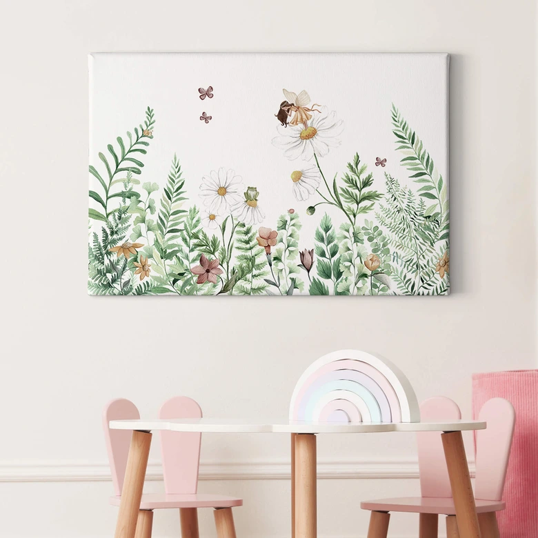 Leinwandbild Kikki Belle - Feengarten 