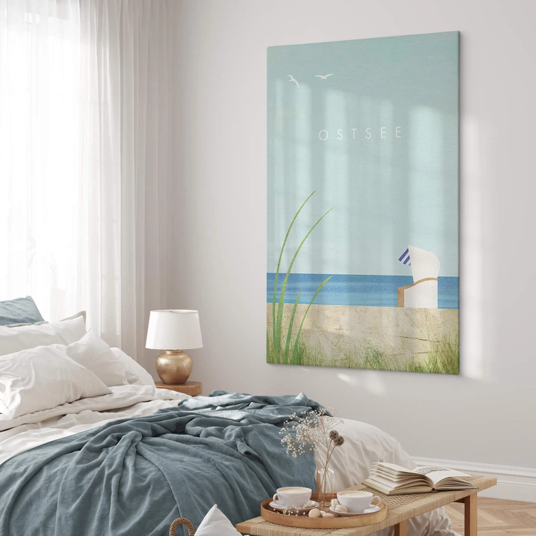 Leinwandbild Rivers - Ostsee 