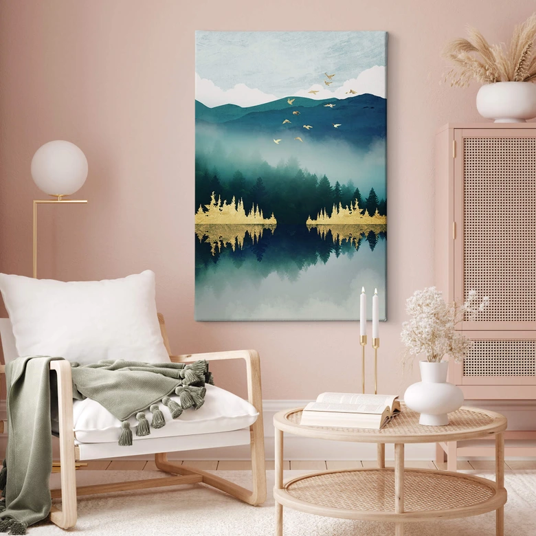 Canvas SpaceFrog Designs - Ochtendrust 