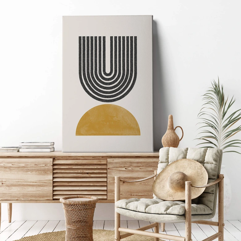 Canvastavla The Miuus Studio - Mid Century Modern 