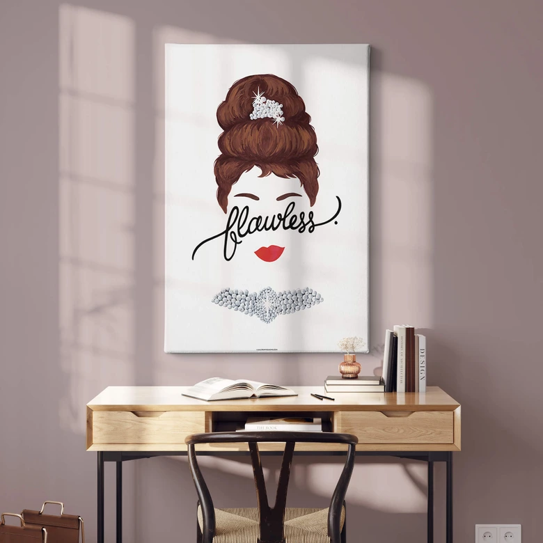 Leinwandbild Tohmé - Flawless Audrey 