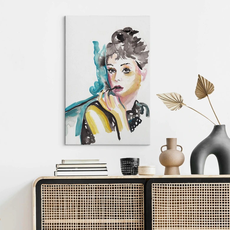 Leinwandbild Verbaan - Audrey is the Prize 