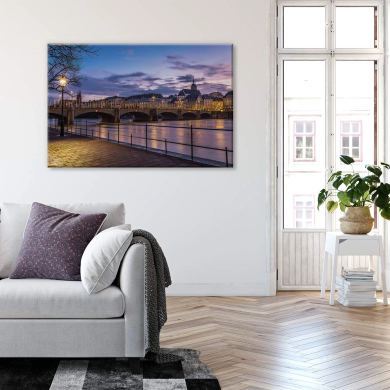 Tableau sur toile Huber - Middle Bridge 