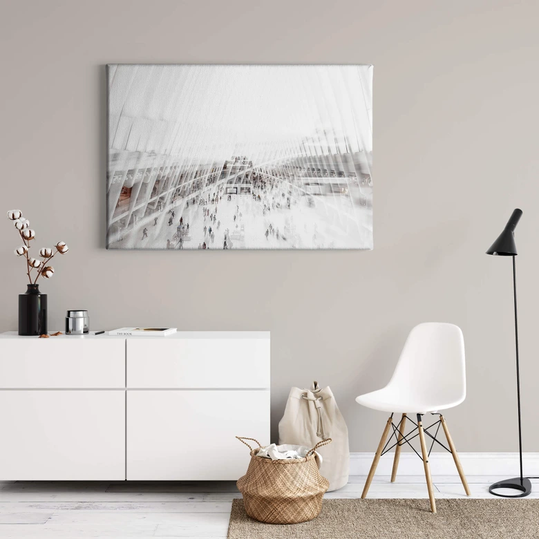 Leinwandbild Hugonnard - Abstrakter Einblick 