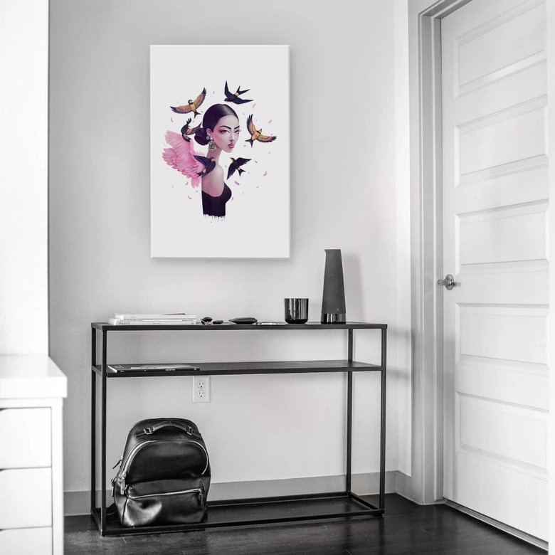 Lienzo Korenkova - Chica Boho 1 