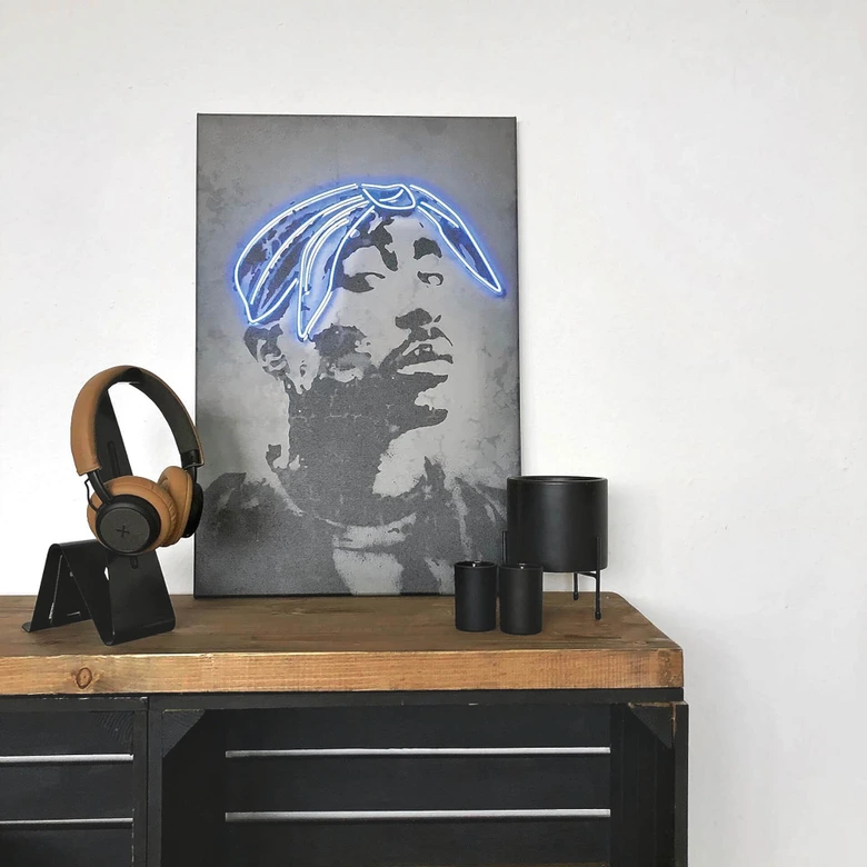 Leinwandbild Mielu - 2Pac 