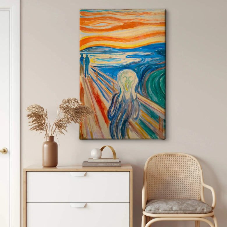 Canvas Munch - de Schreeuw 