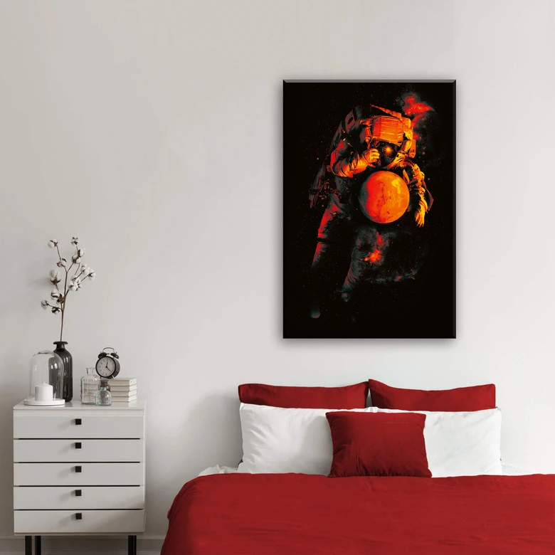 Obraz na płótnie Nicebleed - W końcu Mars to mały świat 