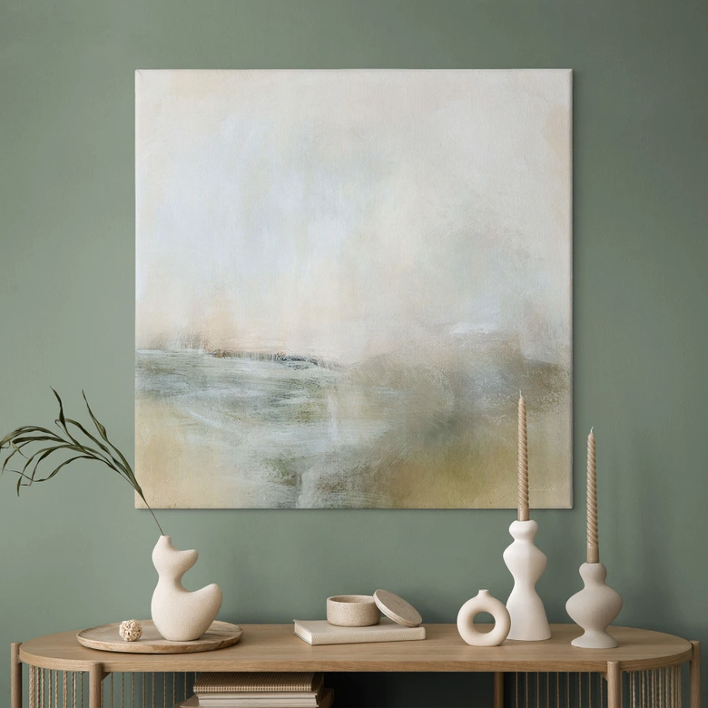 Tableau sur toile Abstrait doré - Hobday 