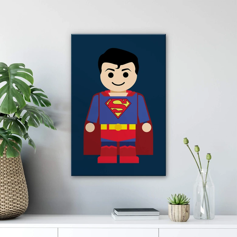 Leinwandbild Gomes - Superman Spielzeug 