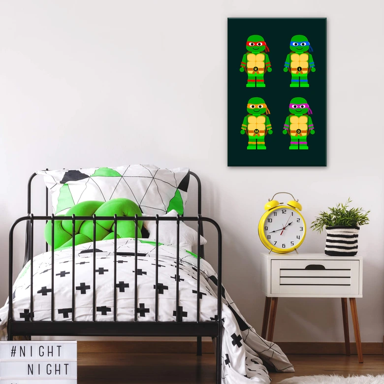 Tableau en toile Gomes -Tortue Ninja 