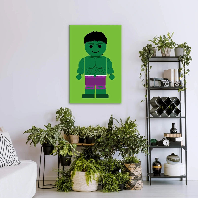 Leinwandbild Gomes - The Hulk Spielzeug 