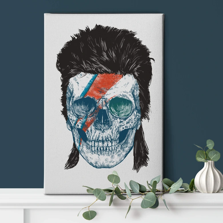 Obraz na płótnie Solti - Czaszka Bowiego 