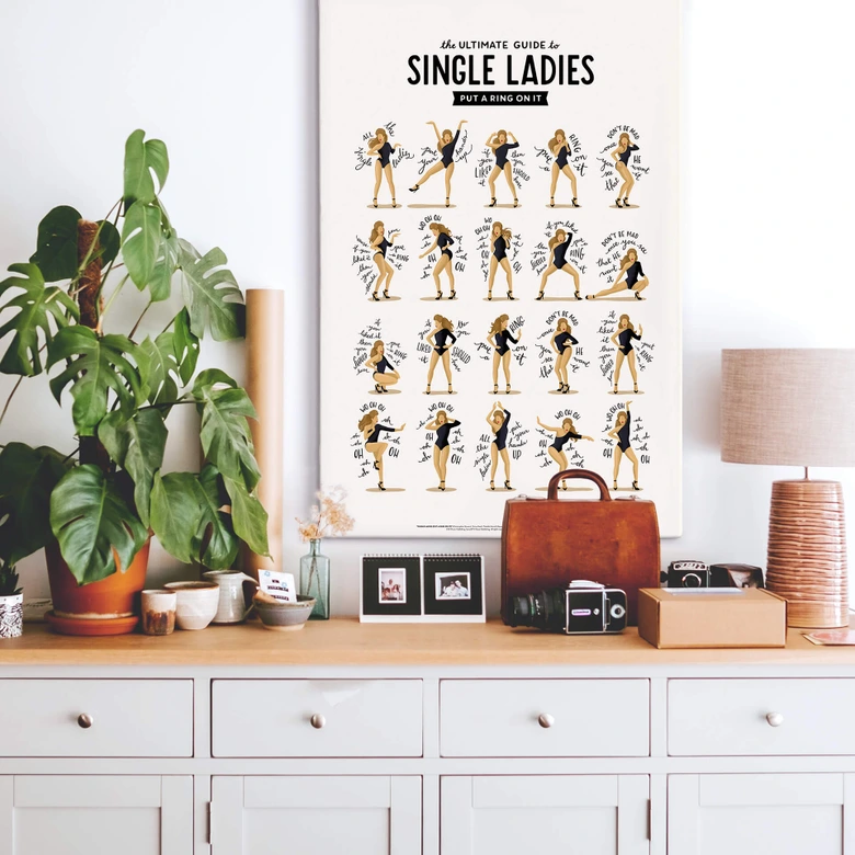Leinwandbild Tohmé - Single Ladies 