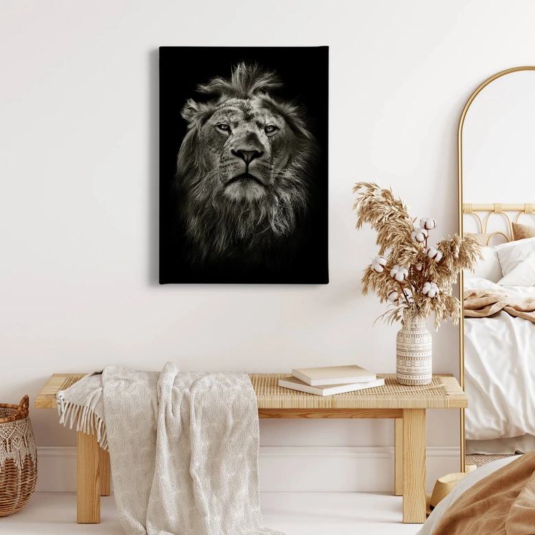 Leinwandbild Lion 