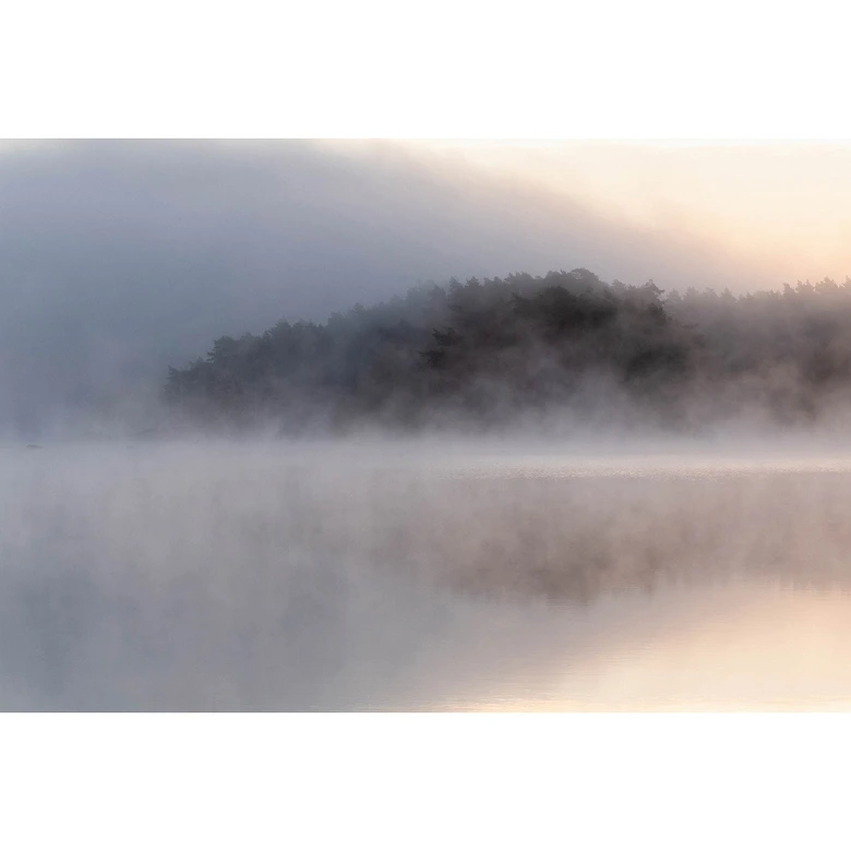 Fotomural Paredes de Patel 3 Avalon 1 azul, gris, beige, negro 