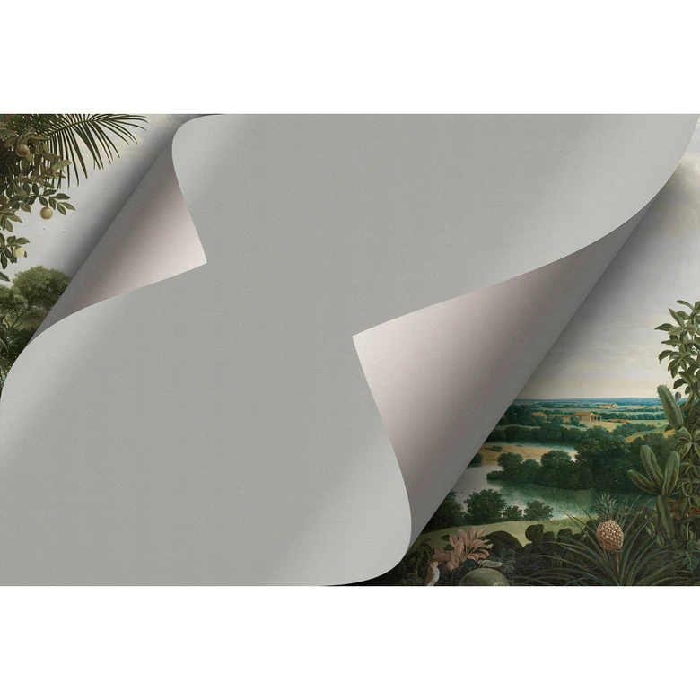 Livingwalls Fototapete Walls by Patel 3 Hidden Places 1 grün, weiß, beige, blau 