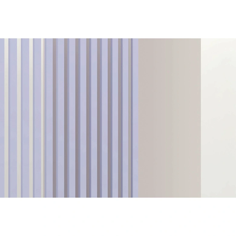 Livingwalls Fototapete Walls by Patel 3 Illusion Room 1 blau, grau 