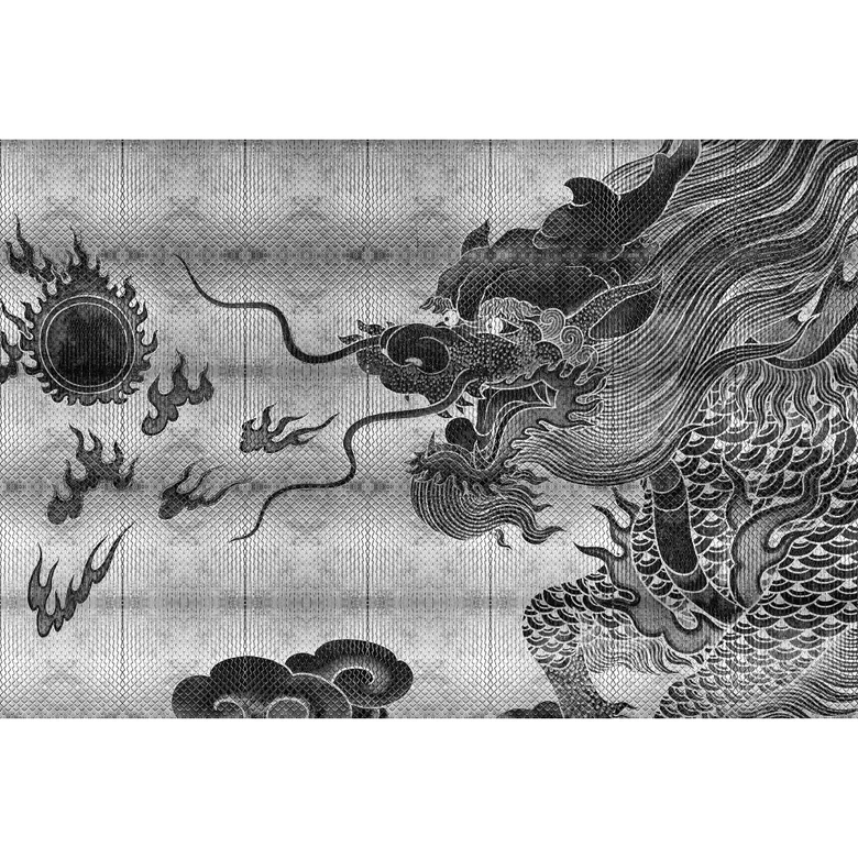 Livingwalls Fototapete Walls by Patel 3 Shenzen 3 silber, grau, schwarz 