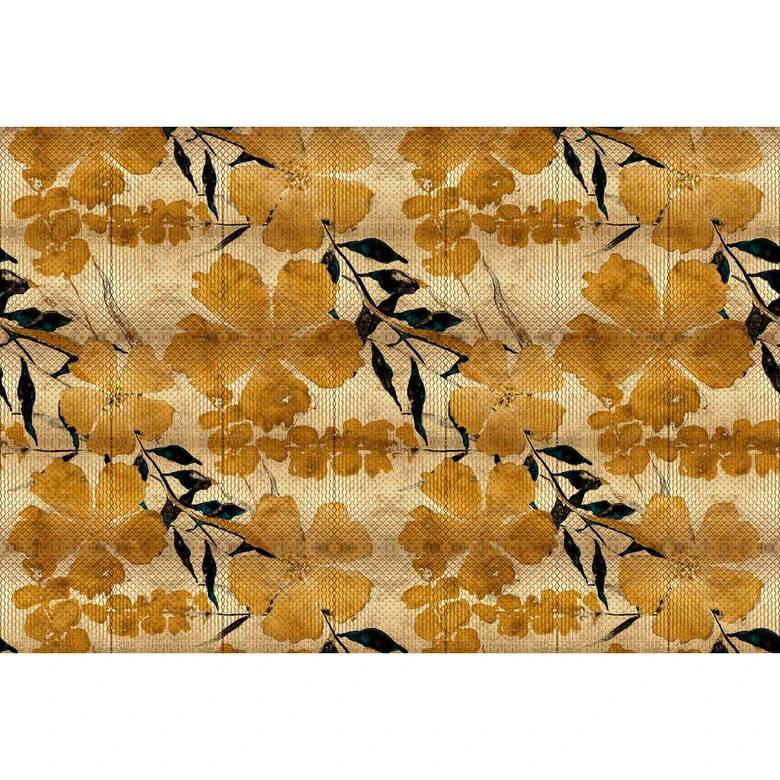 Livingwalls Fototapete Walls by Patel 3 Odessa 1 gelb, beige, schwarz 