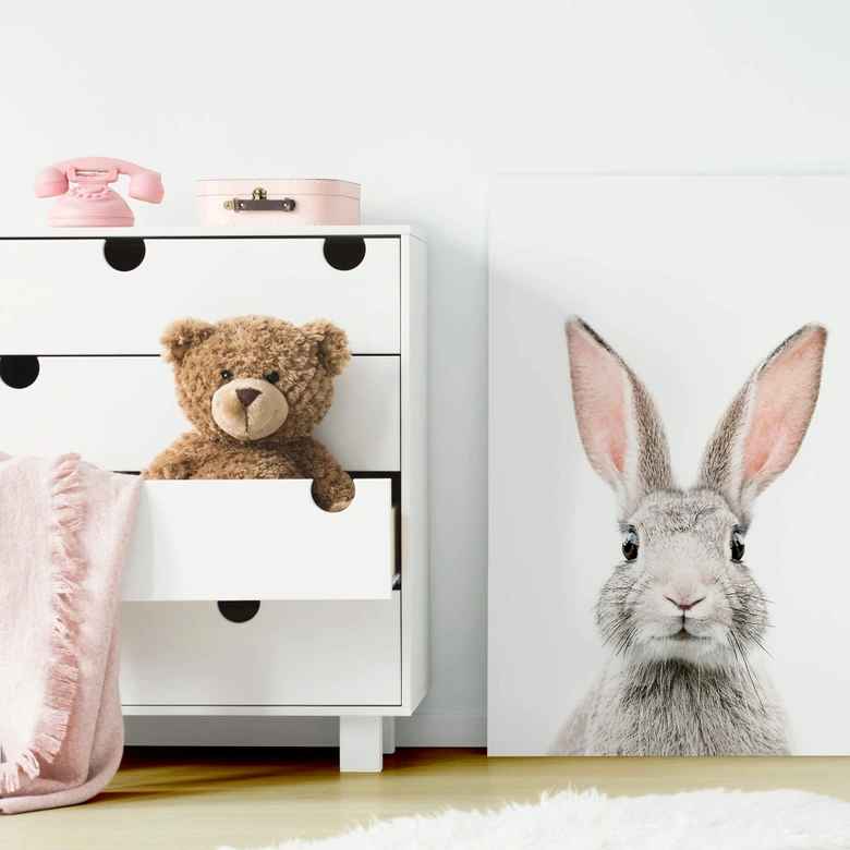 Canvastavla Sisi & Seb - Kaninöron 