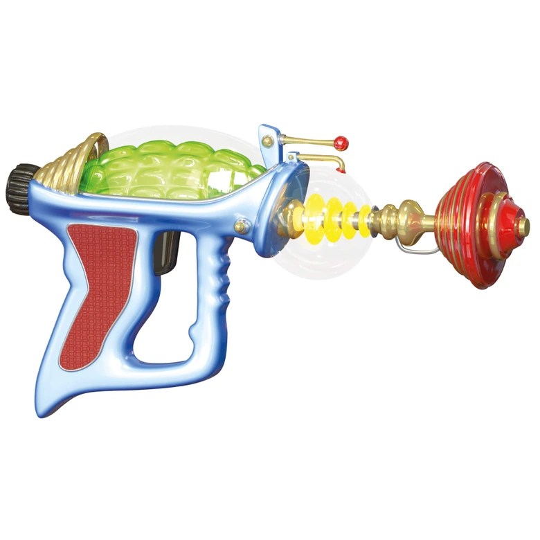 Sticker mural - Michel Agullo - Pistolet laser 