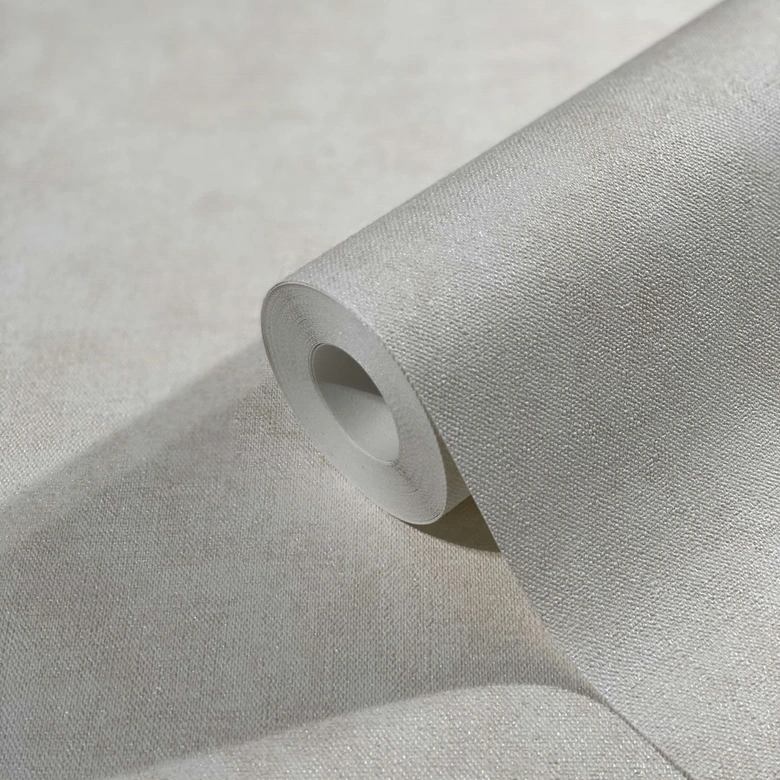 Vliestapete in moderner, feiner Struktur beige Uni 