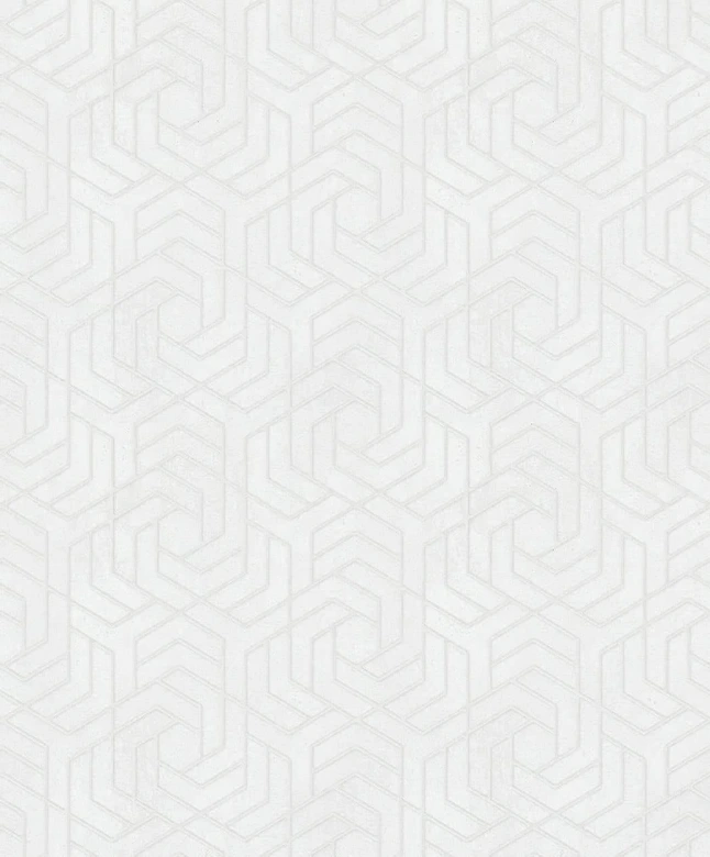 vliesbehang in 3D look grijs grafisch  